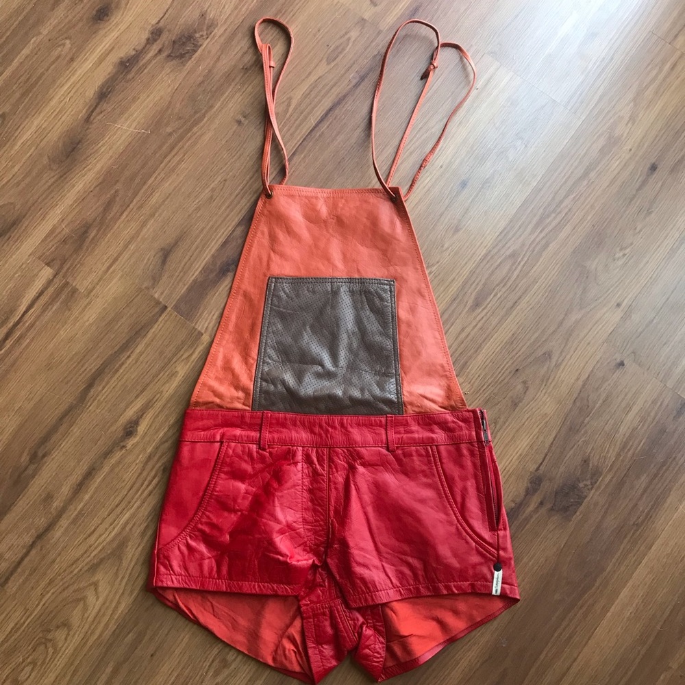 One teaspoon leather overalls